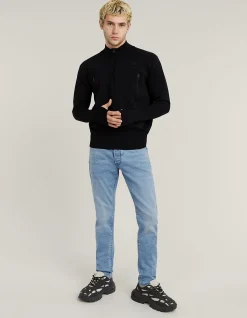 3301 Slim Light Wash Stretch Jeans