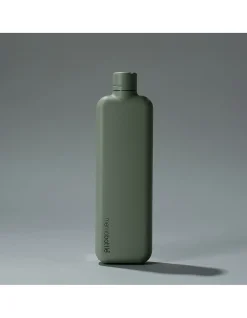 SLIM STAINLESS STEEL BOTTLE 600ML PISTACHIO