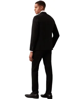 SLIM SUIT JACKET TRAVEL WOOL