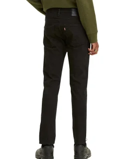 512 Slim Taper Stretch Black Jeans
