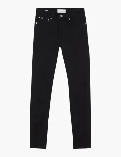 Slim Taper Tapered Leg Black Jeans
