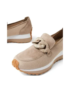 SLOANIE MI Knotted Trim Platform Loafers