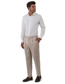 SLUB TEXTURE TROUSER