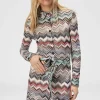SNAKE SHIRT DRESS