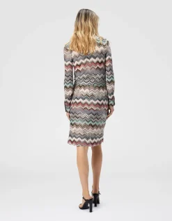 SNAKE SHIRT DRESS