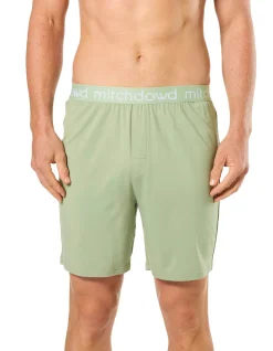 Soft Bamboo Blend Knit Sleep Short