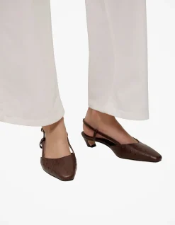 Solae Slingback Low Heel