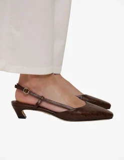 Solae Slingback Low Heel