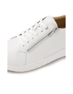Solar XF White Leather Sneakers