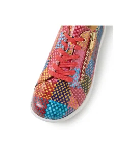 SOLAR XF ZR BRIGHT CHECK MULTI LEATHER