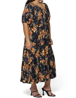 SOMETHING FOR OLIVIA - ARABELLA MIDI DRESS