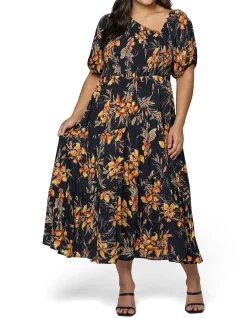 SOMETHING FOR OLIVIA - ARABELLA MIDI DRESS