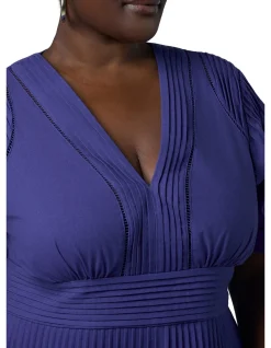 SOMETHING 4 OLIVIA-ABBY LINEN MAXI DRESS