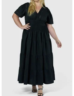 SOMETHING 4 OLIVIA - ABBY LINEN MAXI DRESS