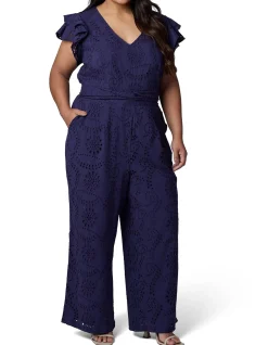 SOMETHING 4 OLIVIA - LAYLA BRODERIE JUMPSUIT