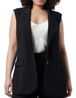 SOMETHING 4 OLIVIA - SCARLETT SLEEVELESS BLAZER