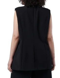 SOMETHING 4 OLIVIA - SCARLETT SLEEVELESS BLAZER