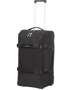 Sonora 68cm Wheeled Medium Duffle Bag Black