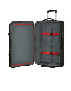 Sonora 68cm Wheeled Medium Duffle Bag Black