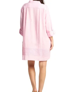 Sorbet Pintuck Painter Shirt