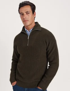 SOREN QUARTER ZIP KNIT