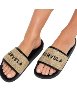 Sorrento Leather Slide Sandal