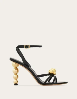 SPHERICAL HEEL SANDAL