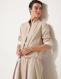 SPLICED PANELLED SKIRT