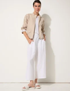 SPLICED PATCH POCKET JACKET