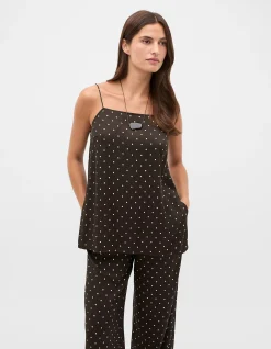 SPOT PRINT LONGLINE CAMI