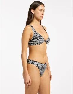 Spring Geo U/Wire Tri Top