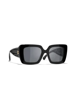 Square BLACK DARK GREY POLAR Sunglasses