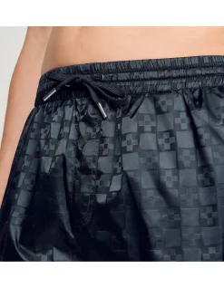 Squarecross Jacquard Mdc Swim Shorts
