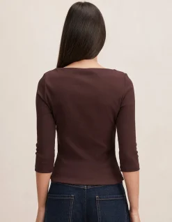 STARLETTE 3/4 SLEEVES TOP