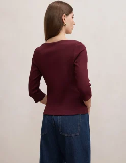 STARLETTE 3/4 SLEEVES TOP