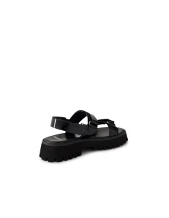 Start Patent Strap Platform Sandals