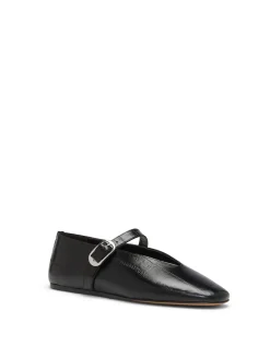 STELLA EMBOSSED LEATHER SLIPPER