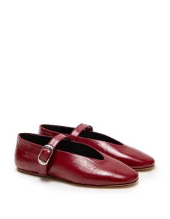 STELLA EMBOSSED LEATHER SLIPPER