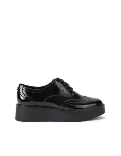 Strada Leather Brogue Shoe
