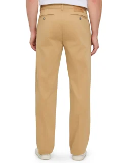 STRAIGHT CHINO TROUSERS