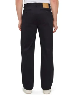 STRAIGHT CHINO TROUSERS