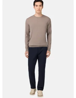 STRETCH COTTON TENCEL WINTER PANAMA PANTS