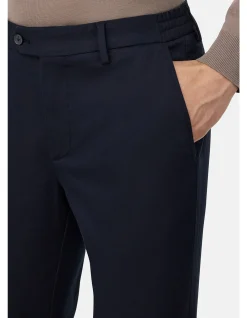 STRETCH COTTON TENCEL WINTER PANAMA PANTS