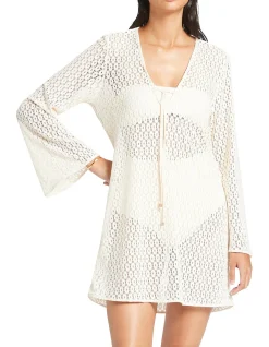 Stretch Lace Kaftan