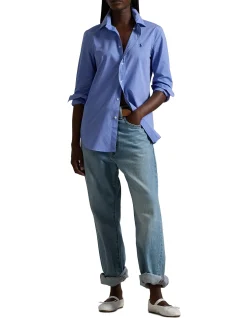 STRETCH SLIM FIT COTTON SHIRT