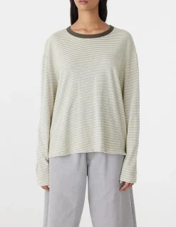 Stripe Boyfriend Htg long sleeve t-shirt