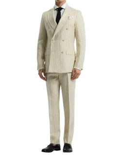 STRIPED DB SUIT JACKET
