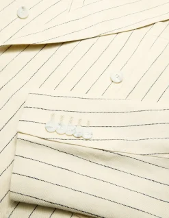 STRIPED DB SUIT JACKET