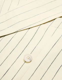STRIPED DB SUIT JACKET