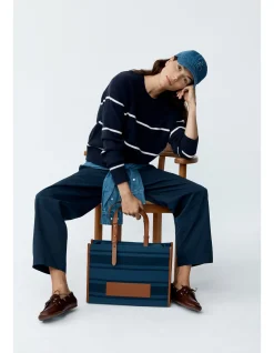 Stripe Knit Pullover